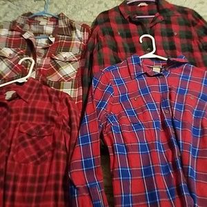 Ladies flannel shirts